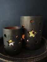 Brynxz set van 2 theelichthouders stars - Afbeelding 2