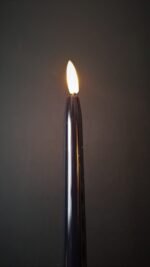 Gotische LED dinerkaarsen van 38cm