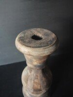 Houten kandelaar