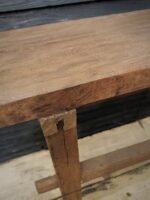 Houten side table 170cm - Afbeelding 2