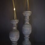 zwarte dinerkaarsen led met afstandsbediening