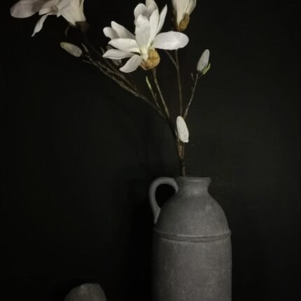 Magnolia kunsttak met bloem en knop