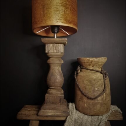 Bruine balusterlamp 32