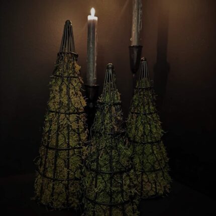 Brynxz set van 3 net kerstbomen