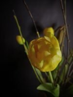 Dubbele tulp yellow 44cm - Afbeelding 3