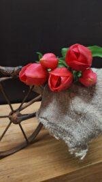 Enkele tulp fuchsia 35cm