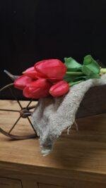 Enkele tulp fuchsia 35cm - Afbeelding 3