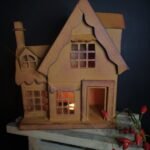 Gesloten metalen huis