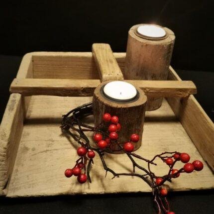 Houten spindel foto 2