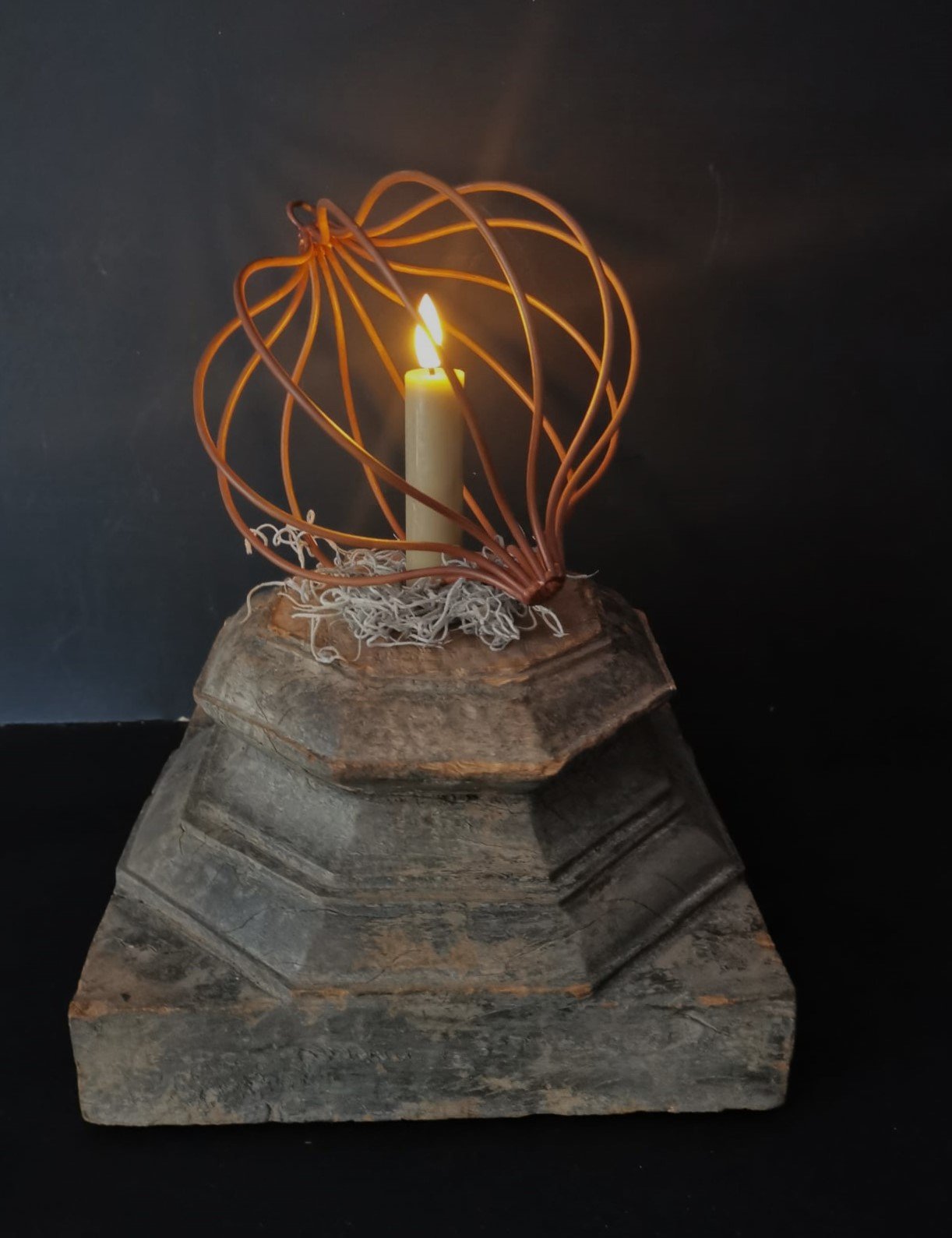 led-kaars-beige-15cm 1 Led kaars beige 15cm - Afbeelding 1