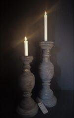 Led kaars creme 24cm