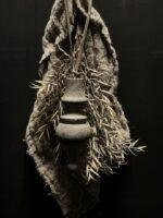 Oude houten klos