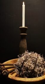 Oude houten schaal - Afbeelding 9