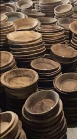 Oude houten schaal - Afbeelding 3