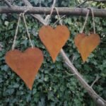 Roestig hangend hart L