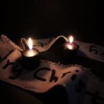 Set van 10 zwarte mini kaarsen van 3,5 cm – sobere decoratie