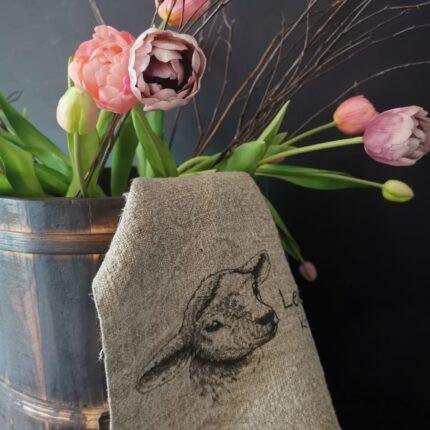 Shabby doekje lammetje
