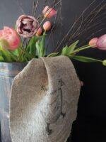 Shabby doekje lente eend
