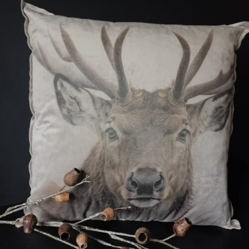 Velvet kussen rendier