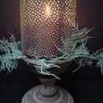 Kandelaar cement finish