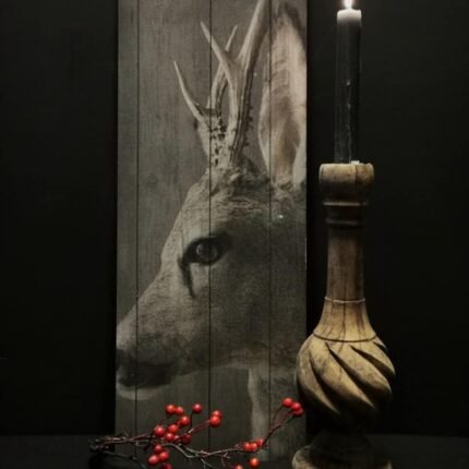 Deco bord hertje