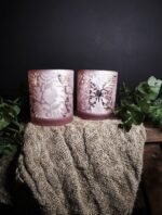 Windlicht vlinders S - Afbeelding 2