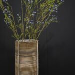 Kunst blauwe bessentak