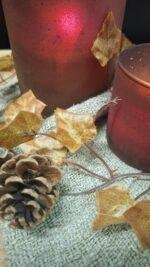 Guirlande Herfst Hedera – Sfeervolle Kunstklimop in Herfsttinten