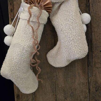 Kerstsok Ellabritt S crème