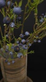 Kunst blauwe bessentak - Afbeelding 2