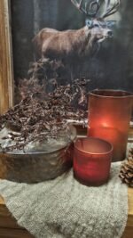 Robuuste metalen pot in sobere landelijke stijl – maat M