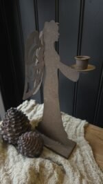 Engel met kaarsenhouder - Afbeelding 2