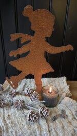 Roest Figuur - Schaatsend Kind - Afbeelding 2