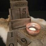 Houten kalender