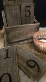 Houten kalender