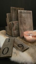 Houten kalender