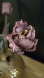 Papegaai kunsttulp purple 40cm