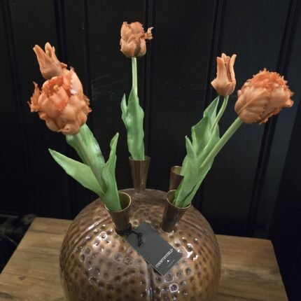 Papegaai kunsttulp terra 40cm