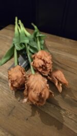 Papegaai kunsttulp terra 40cm - Afbeelding 2