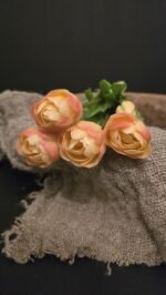 Dubbele tulp room roze 44cm - Afbeelding 2