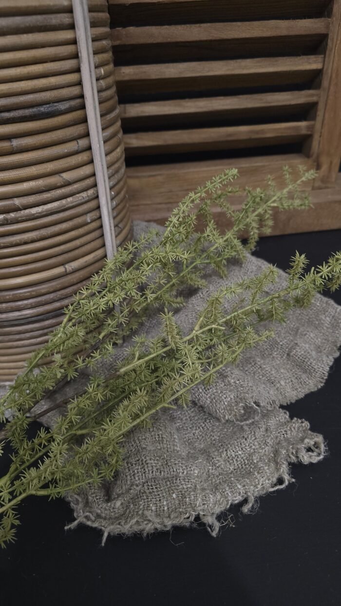 Groene kunst asparagus 102cm - Afbeelding 2