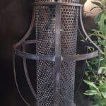 Grijze hanglamp – sobere stijl