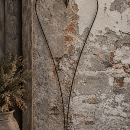 Groot metalen hart frame