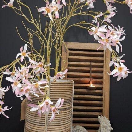 Kunst magnolia stellata roze 145cm
