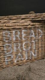 Rattan broodmand met deksel