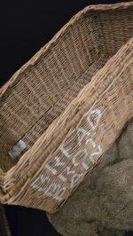 Rattan broodmand met deksel