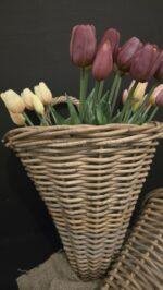 Rattan puntmand L