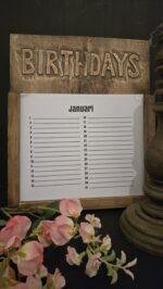Verjaardagskalender ‘Birthdays’ foto 2