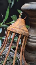 Metalen decoratiehanger in roestlook