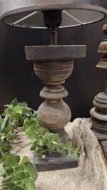 Houten balusterlamp - landelijk